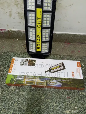 JSOT 400W Solar Street Light With Solar Panel & Remote
