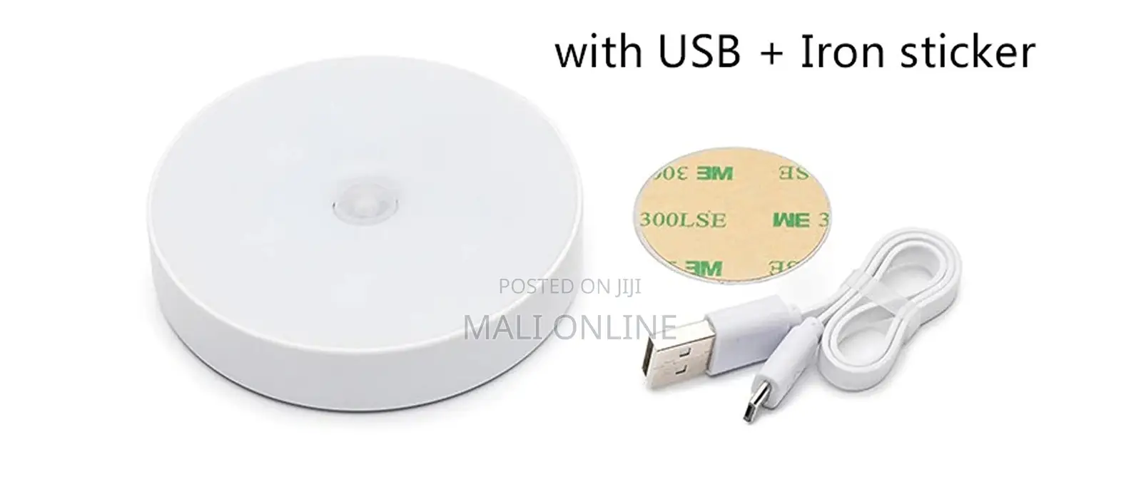 Rechargeable Magnetic Motion Sensor LED Night Light Auto Lighting