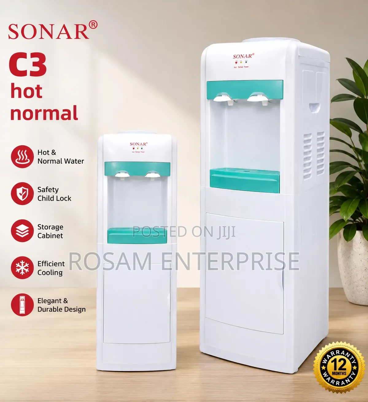 Sonar C3 Water Dispenser