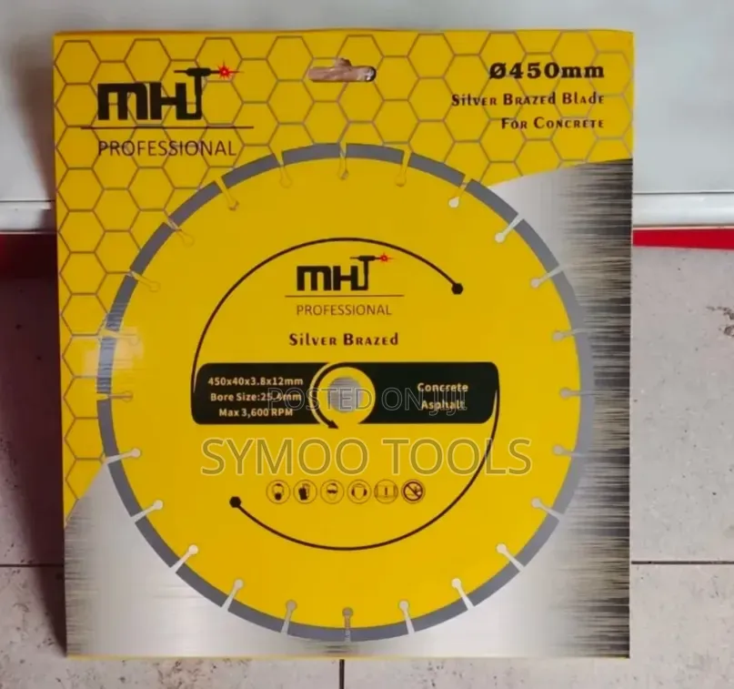 18" MHT Professional Silver Brazed Segmented Diamond Blade
