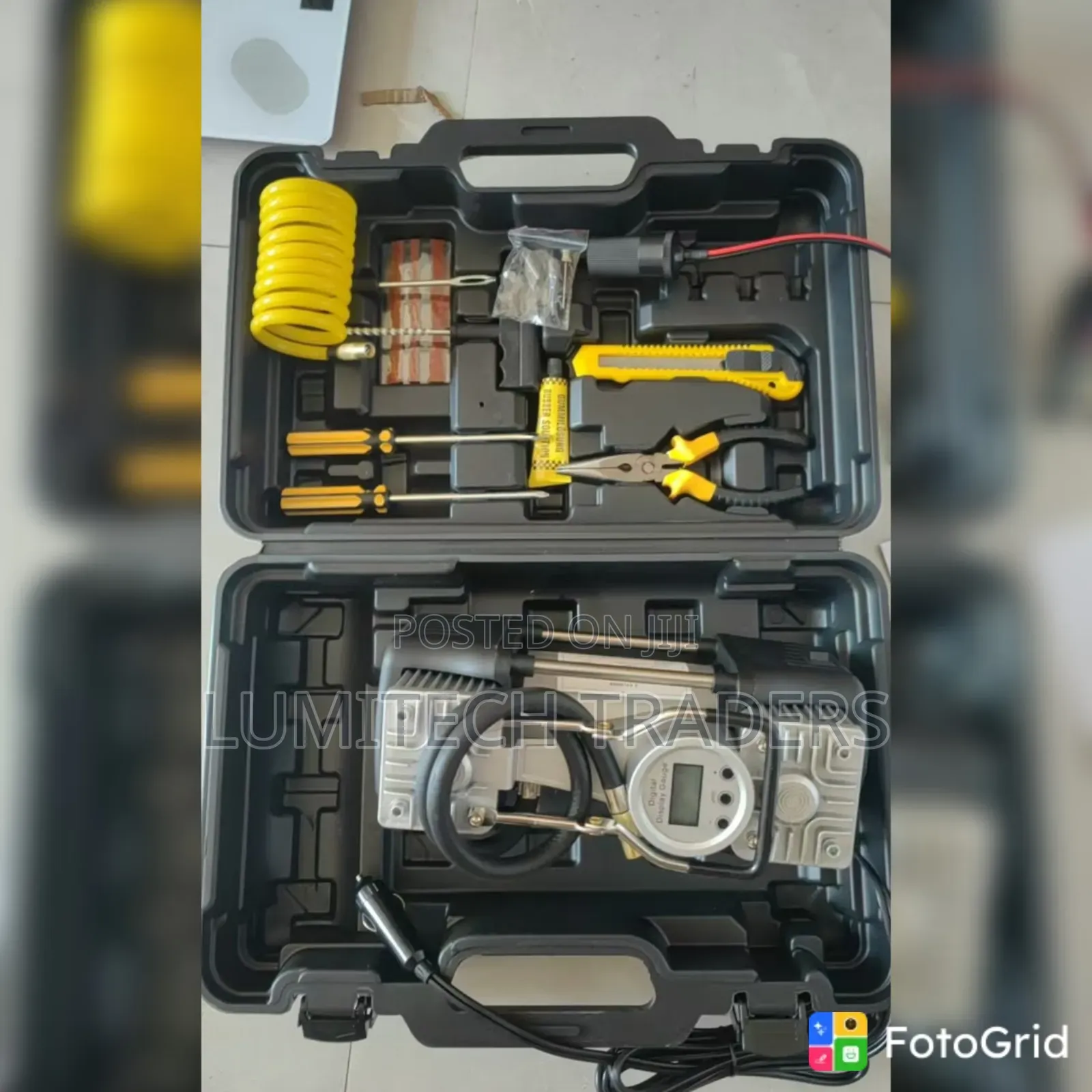Portable Digital 2-Cylinder Portable Air Compressor
