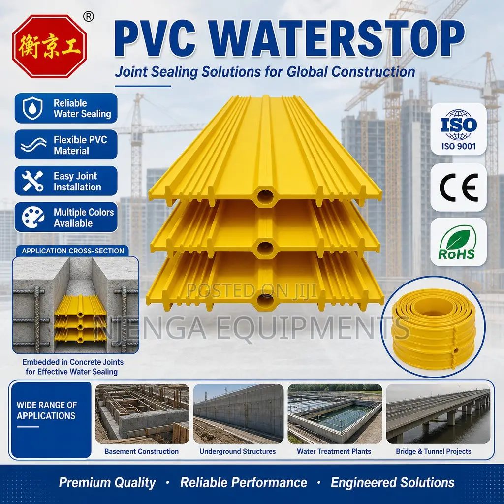 High Quality Durable Waterstops /Flexible PVC