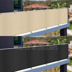 Breathable Mesh Balcony Fence Shield – Windproof & Dust-Proof