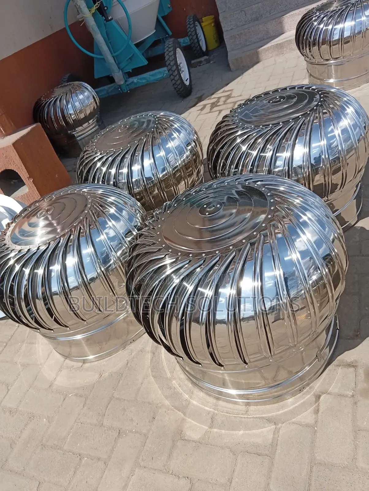 Wind-Driven Roof Ventilation System – Cyclone Vents