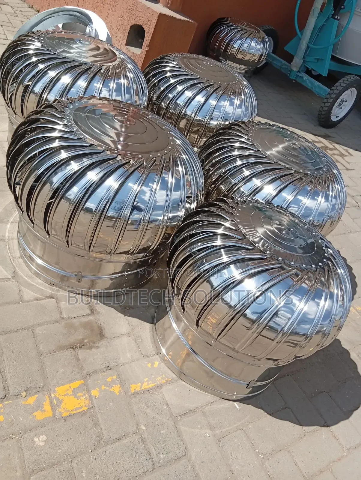 Industrial Wind Driven Turbine Ventilators