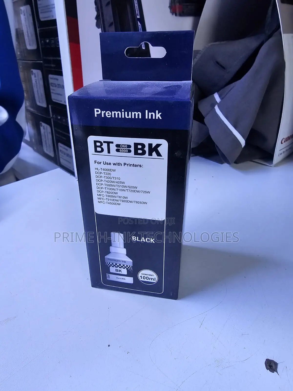 Brother Bt-D60 Bk Black Ink Bottle Original