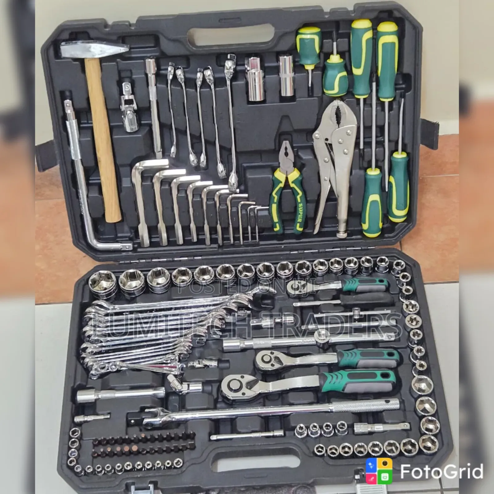 142pcs Mechanical  Toolbox