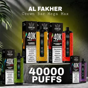 Al Fakher Crown Bar Mega Max 40,000 Puffs