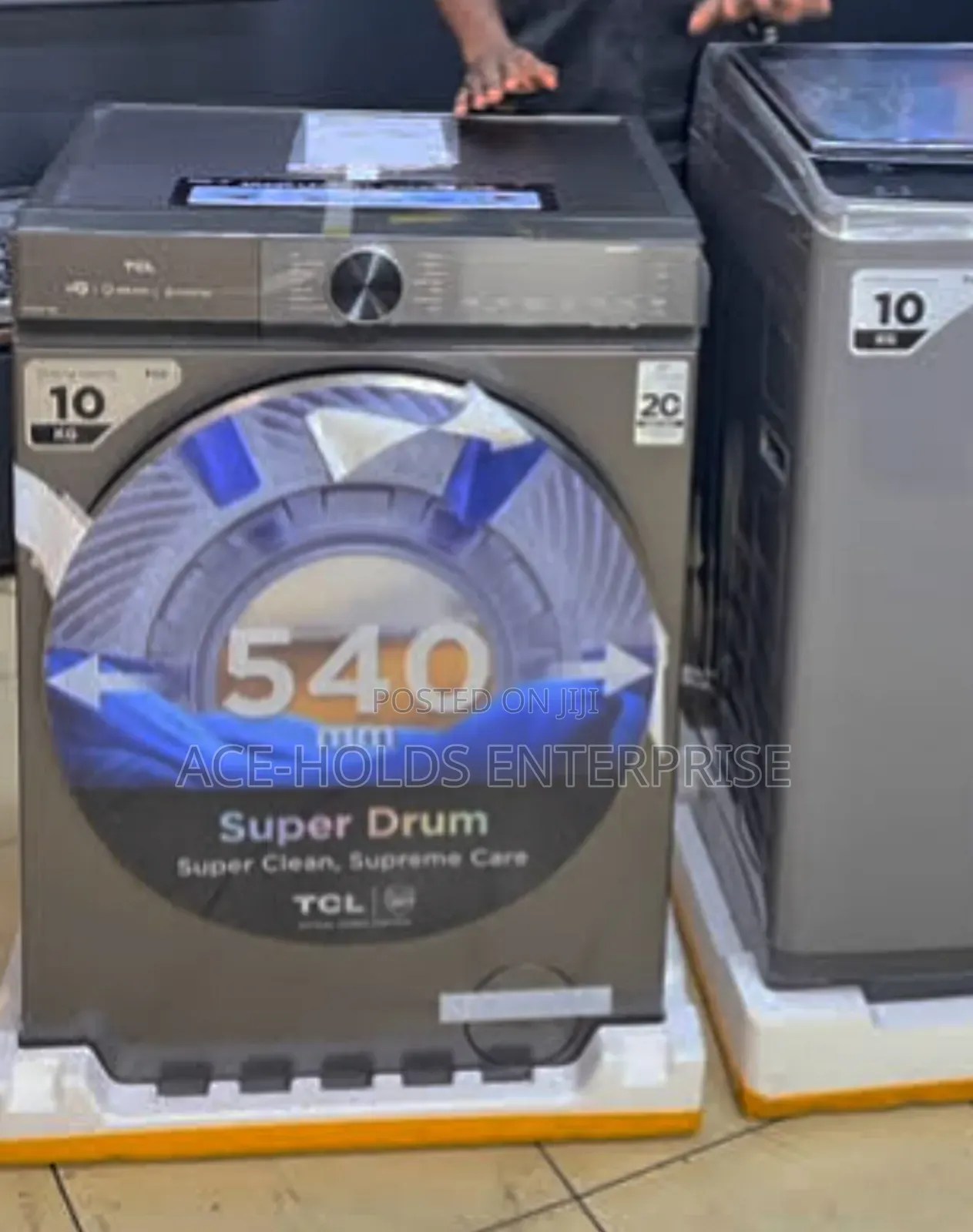 TCL 10KG (WiFi) Wash & Spin C510FLG Washing Machine- Front Load