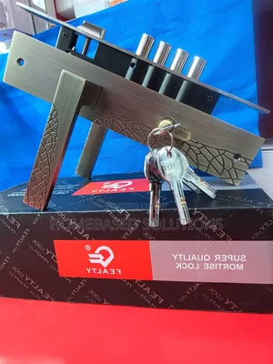 Bronze Fealty Door Lock  - With 5 Keys