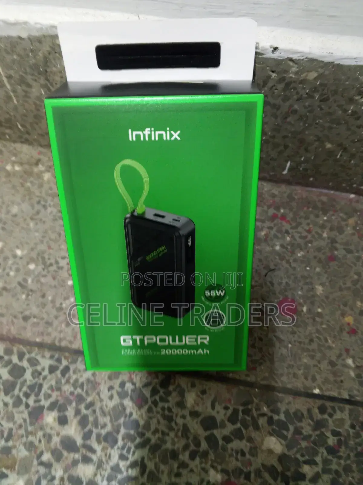 Infinix GT Power 55W XP20GT – 20,000mAh Laptop Power Bank