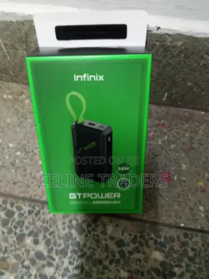 Infinix GT Power 55W XP20GT – 20,000mAh Laptop Power Bank