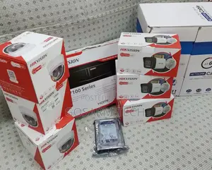 Full Package of 8Channel NVR Hikvision 2MP Cameras Installation System