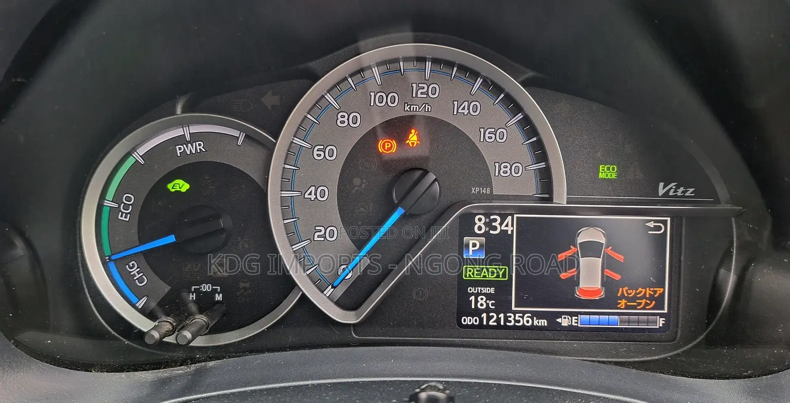Toyota Vitz 2019 Silver