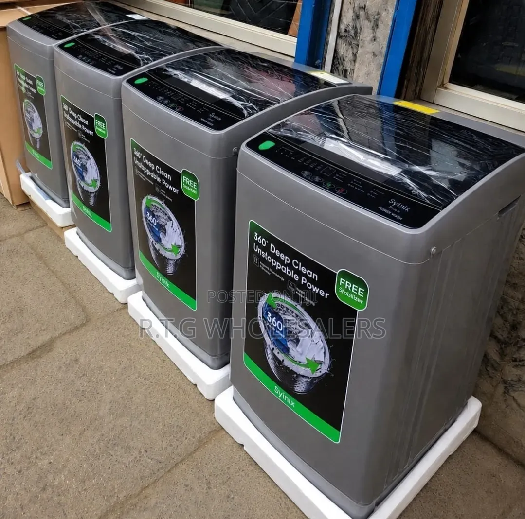Syinix Top Load Full Automatic 
Washing Machine 
8kg