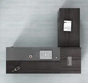 Office Desk : Modern 1.8m L-Shaped Executive Elegant Desk