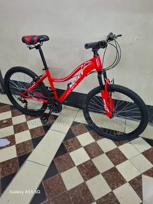 Reset 24-Inch MTB Mountain Bike Red