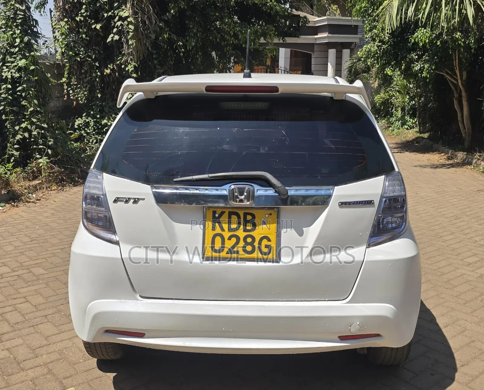 Honda Fit 2013 White