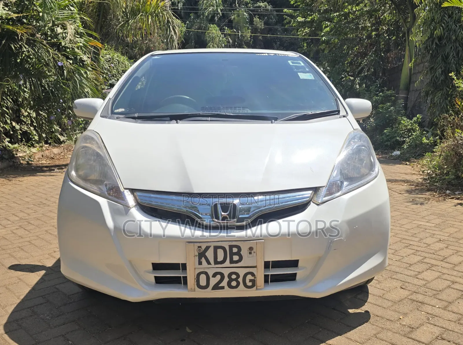 Honda Fit 2013 White