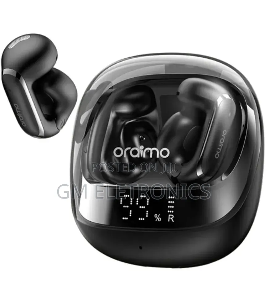 Oraimo OpenSnap N2-Quick Charging Deep Bass Open-Ear Wireless Earbuds