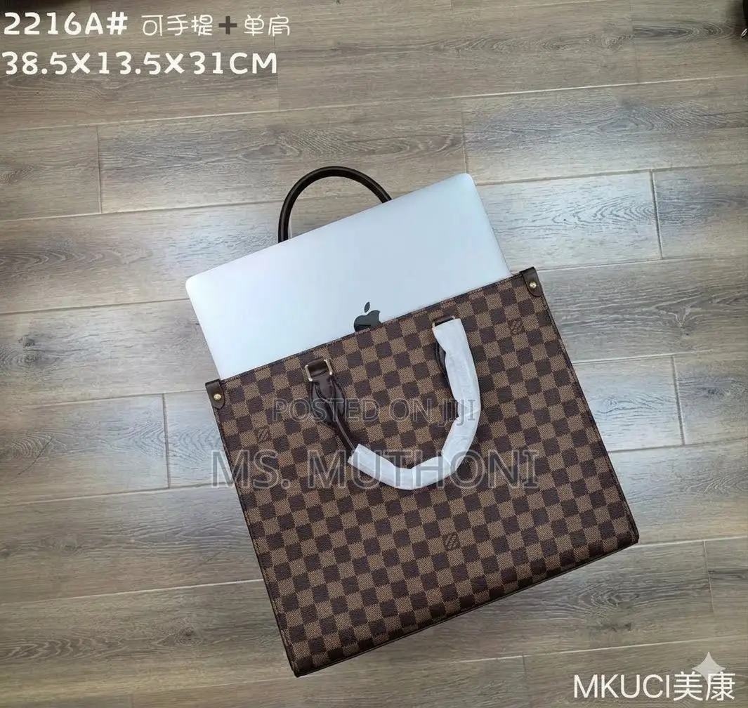 Monogram-Printed Tote Bags (38.5cm X 13.5cm X 31cm )