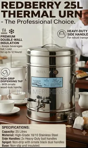 Redberry Tea Urn 25L