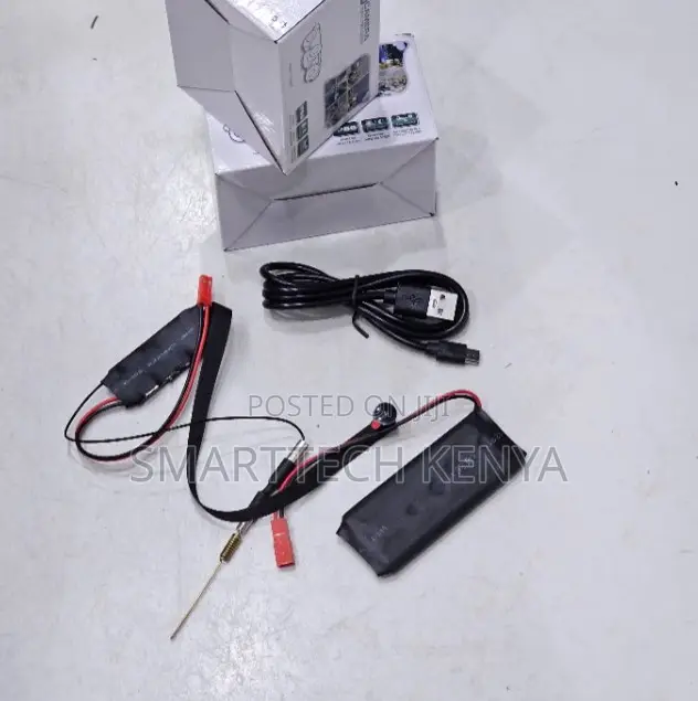 Hd Ahd Pinhole Camera With Mic - Discreet Surveillance Camera