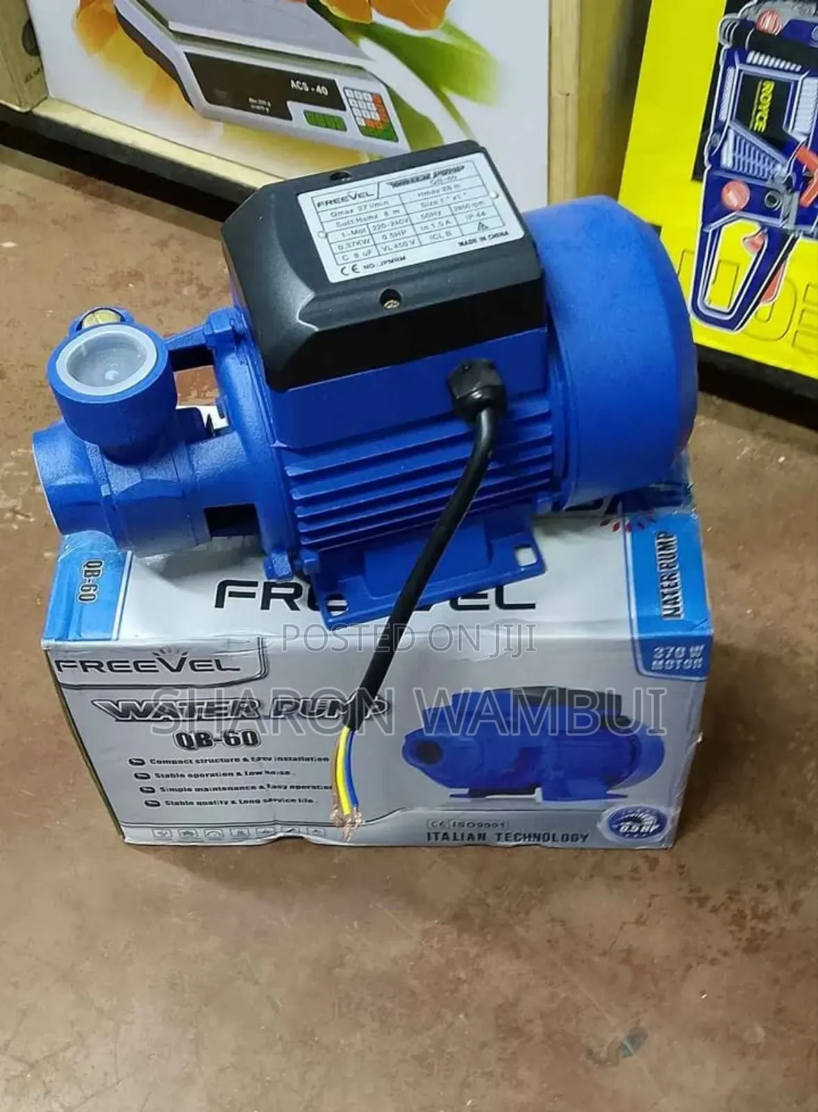 New Freevel 0.5Hp QB-60 Booster Pump/0.5Hp QB-60 Freevel Booster Pump