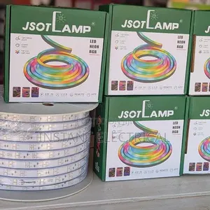JSOTLAMP 10m RGB LED Neon Strip Light Remote App Control