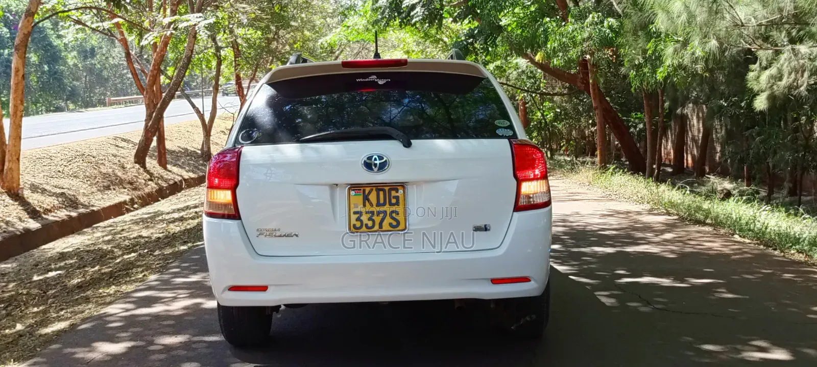 Toyota Corolla Fielder 2013 White