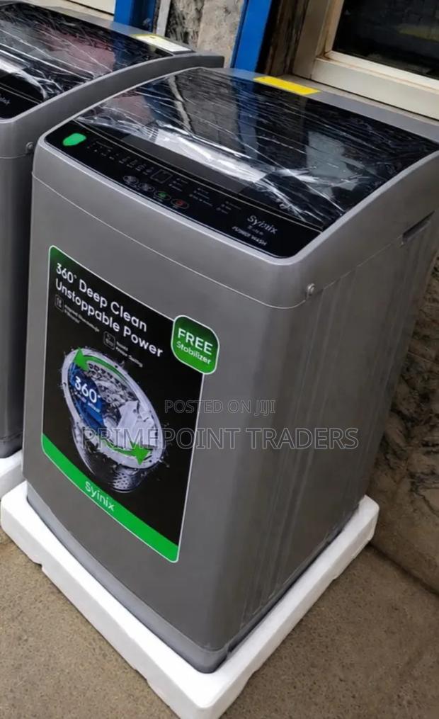 Synix 12KG Fully Automatic Top Load Washing Machine - thumbnail 2