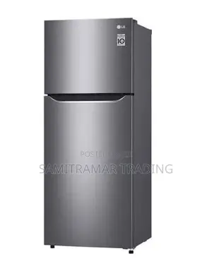 Gn-B202sqbb LG 2-Doors Fridge/Top Mount Freezer 187liters