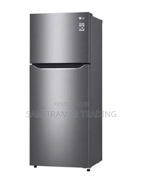 Gn-B202sqbb LG 2-Doors Fridge/Top Mount Freezer 187liters