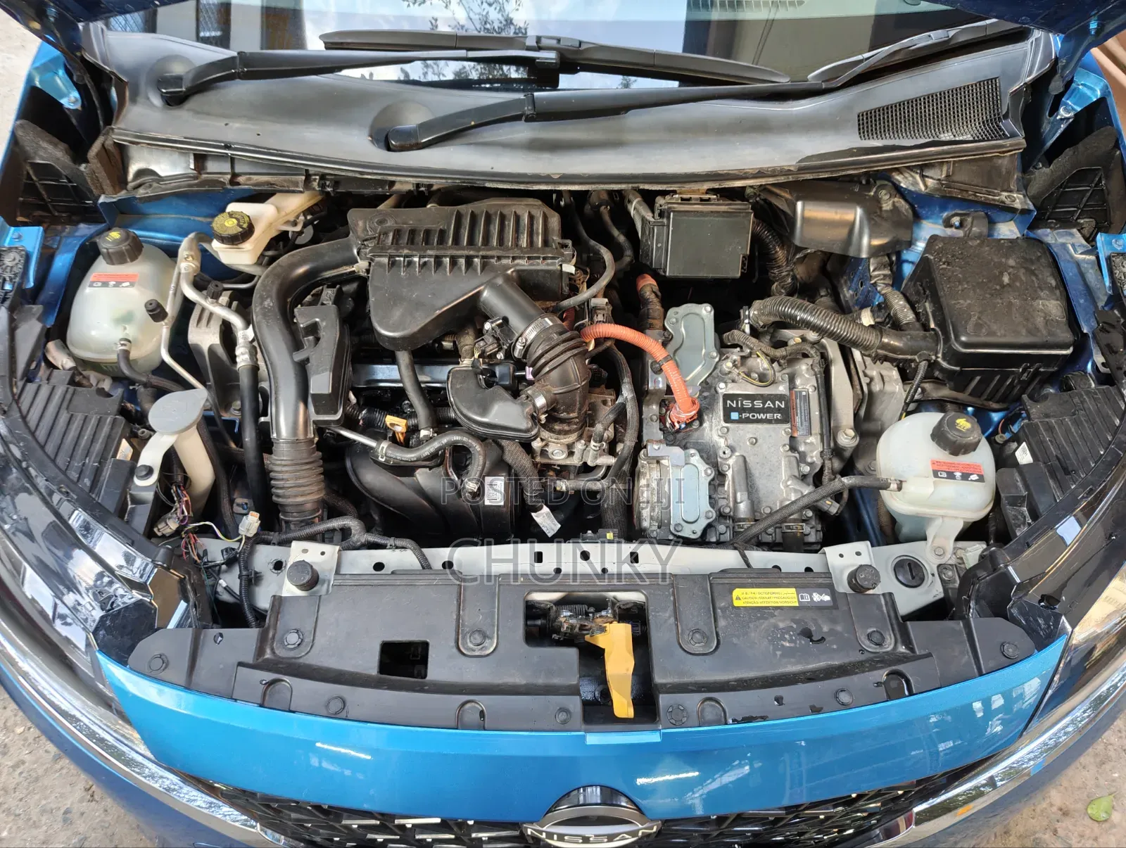 Nissan Note 1.2 Hybrid 2021 Blue