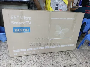 Decho 65” 4K Smart LED TV – WiFi & USB