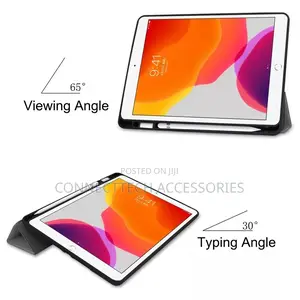 Mutural Case For New iPad 10.2 2019 7th Generation With Pencil Holder