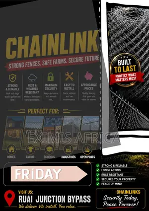 5ft Gauge 14 Chainlink 50X50mesh