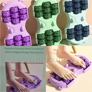 Manual Stepping 14 Roller Foot Massager