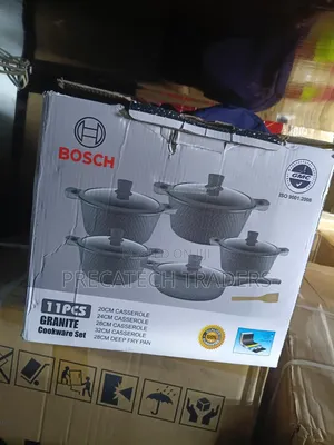 Bosch 11Pcs Non-Stick Cookware Set – Complete Kitchen Set