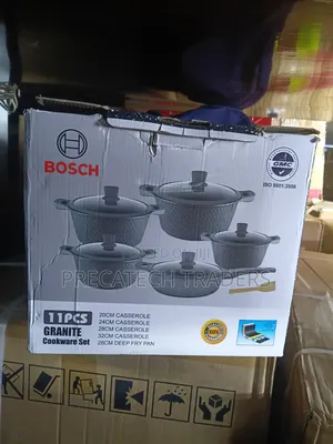 Bosch 11Pcs Non-Stick Cookware Set – Complete Kitchen Set