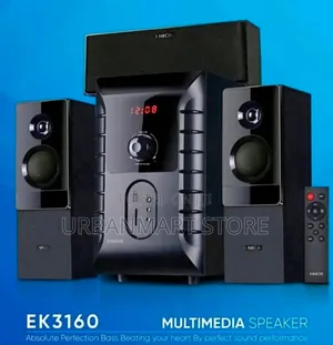 Enkor EK3160 3.1 Channel Multimedia Speaker System