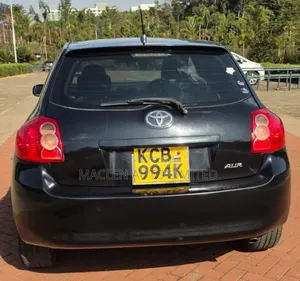 Toyota Auris 2008 Black
