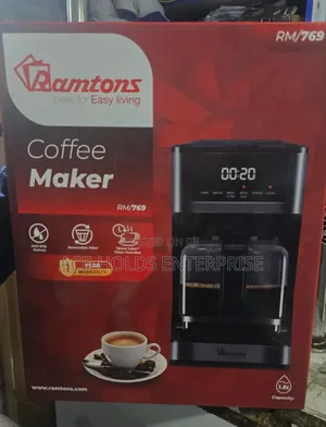 Ramtons Coffee Maker - Rm/769 Household Electric Appliance Unit