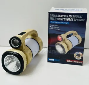 Multi-Functional Solar Camping Light & Flashlight