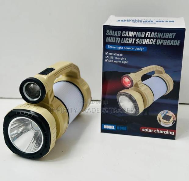 Multi-Functional Solar Camping Light & Flashlight - thumbnail 2