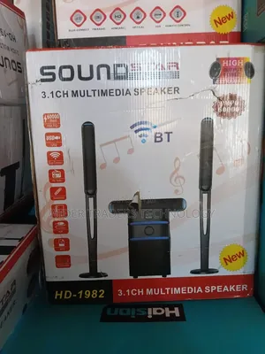 Sound Star Multimedia Speaker System 3.1 Ch -60000w Hd -1982