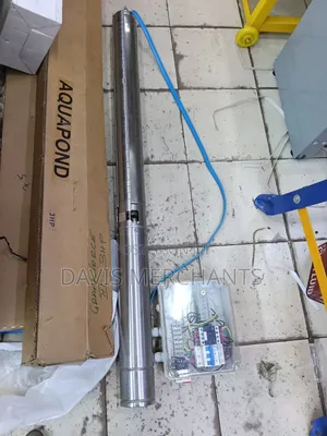 3 HP Submersible Water Pump Three Phase Aquapond ITALY 196m Head Max