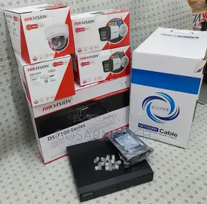 Hikvision 8Channel IP Hybrid Cameras Complete CCTV System Kit With NVR