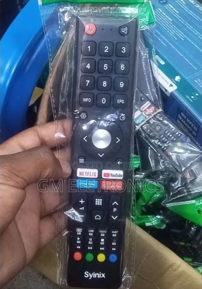 Syinix Smart TV Remote With Netflix,YouTube, Prime Video Buttons