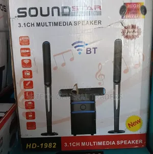 Sound Star Multimedia Speaker System 3.1 Ch -60000w Hd -1982